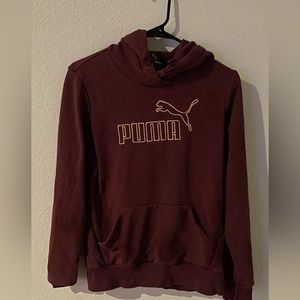 Puma Maroon Hoodie